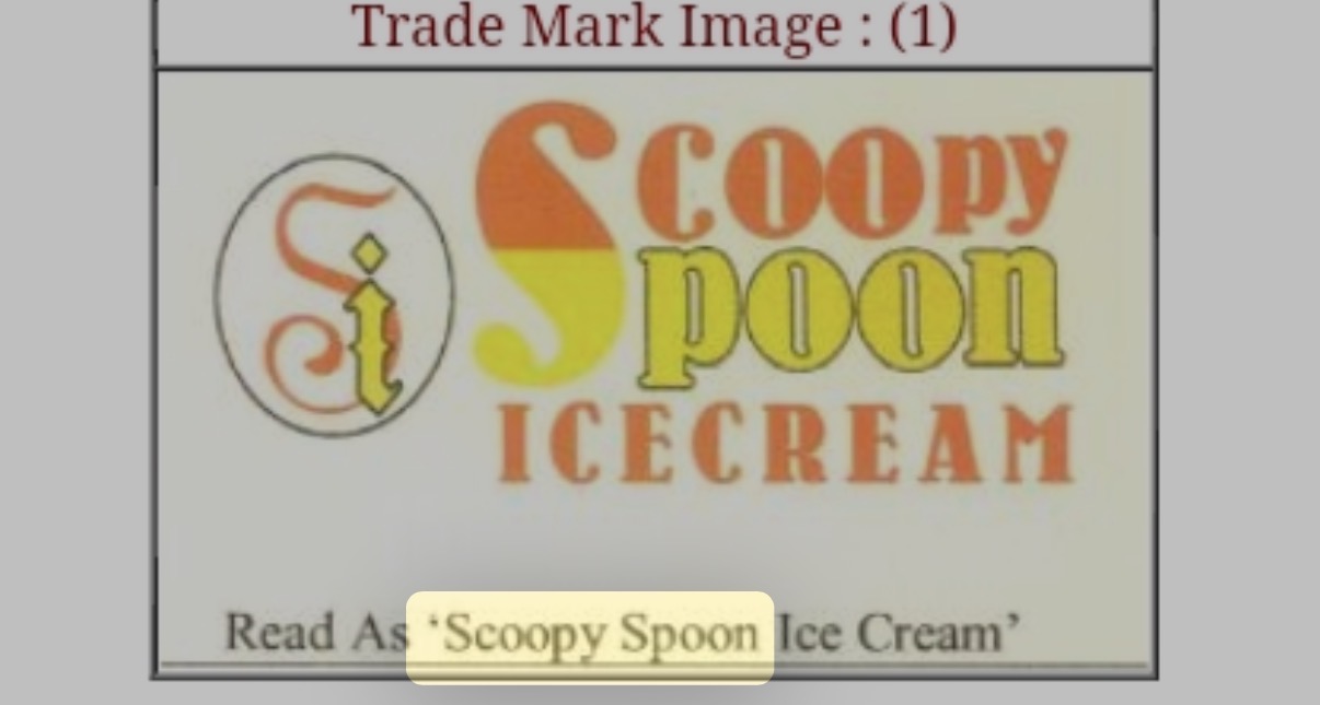 Device mark for Scoopy Spoon ICECREAM Device mark for Scoopy Spoon ICECREAM