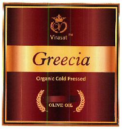Device mark for VIRASAT GREECIA ORGANIC COLD PRESSED OLIVE OIL