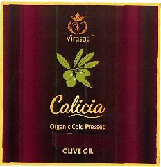 Device mark for VIRASAT CALICIA ORGANIC COLD PRESSED OLIVE OIL